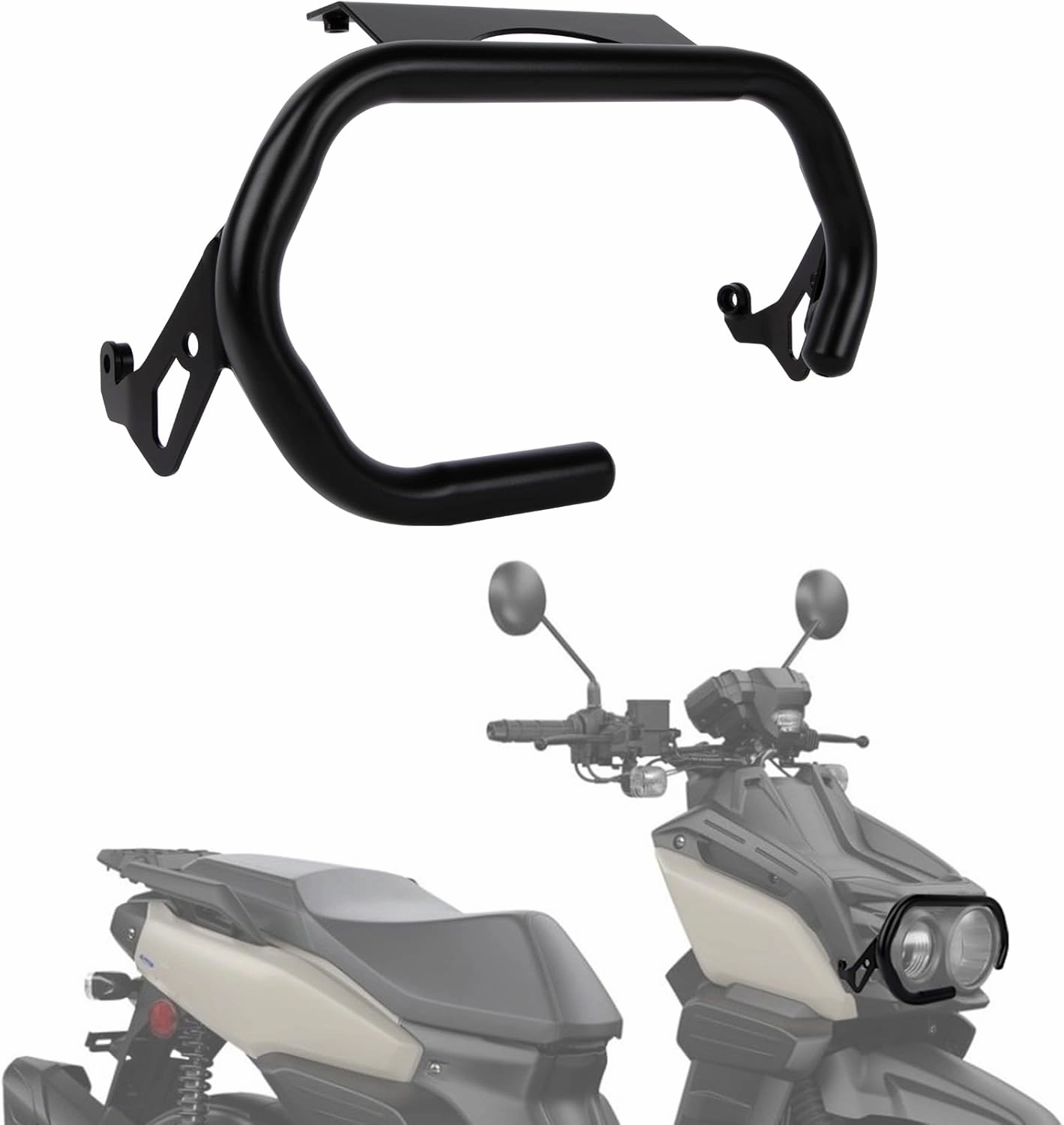 PSLER Motorcycle Front Headlight Guard for Zuma 125 2022 2023 Iron Frame Guards