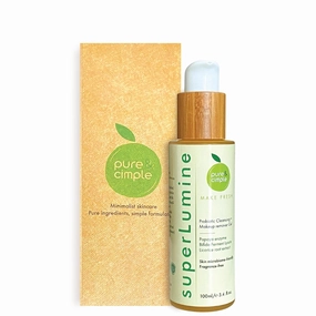 Pure Cimple Probiotic Face Cleanser - Gentle Makeup Remover with Papaya Enzyme for Dry, Sensitive Skin
