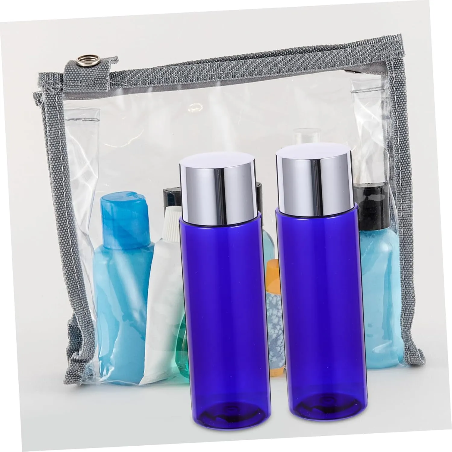 Purse Size Lotion Bottle to Refill 100ml Cosmetic Dispenser for Makeup Emulsion Toner