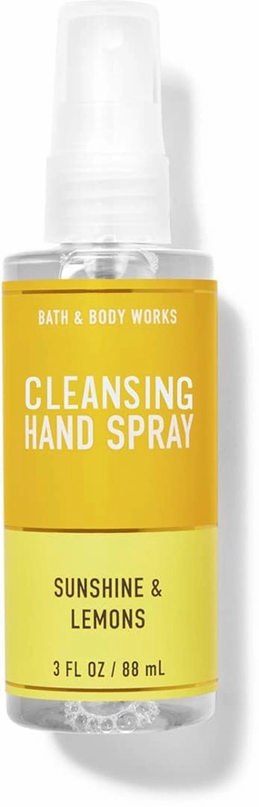 QURA Cleansing Hand Spray, Sunshine & Lemons 88 Ml