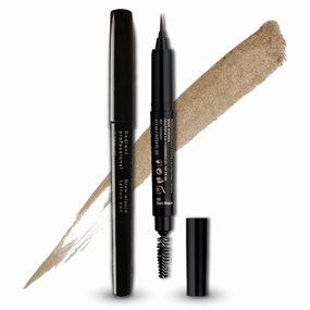 Radiant Professional Makeup – Brow Wizard Tattoo Pen – Precision Eyebrow Tint Pen for All-Day Wear in Dark Brown, Natural Brown, Light Brown