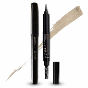 Radiant Professional Makeup – Brow Wizard Tattoo Pen – Precision Eyebrow Tint Pen for All-Day Wear in Dark Brown, Natural Brown, Light Brown