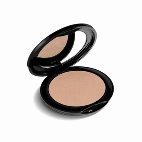 Radiant Professional Perfect Finish Compact Face Powder - Makeup Setting Powder for Face - Pressed Powder Compact with Face Sponge - Absorbs Excess Oil - UVA/UVB Protection - Light Tan (03)
