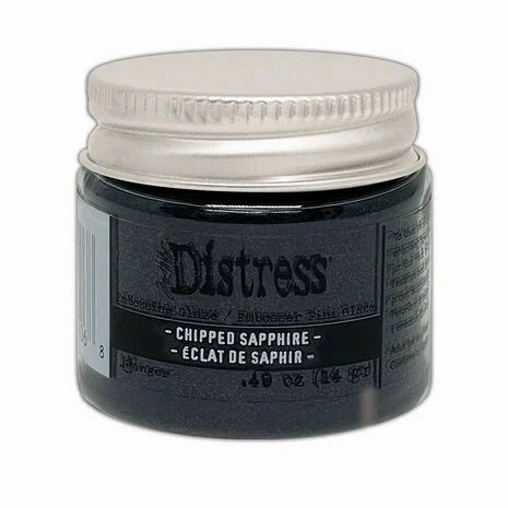 Ranger Tim Holtz Distress Embossing Glaze Chipped Sapphire