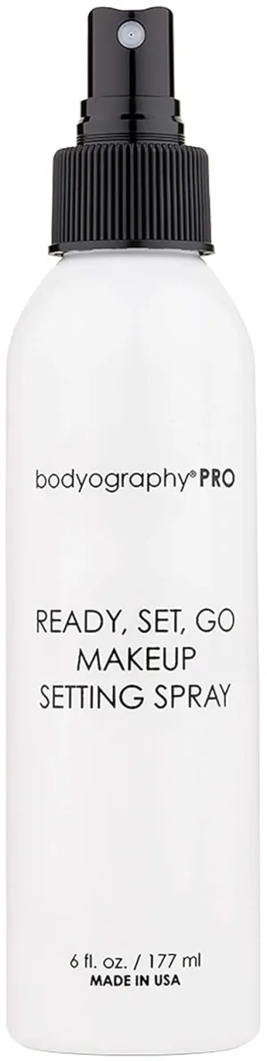 Ready Set Go Makeup Setting Spray by Bodyography for Women - 6 oz Spray