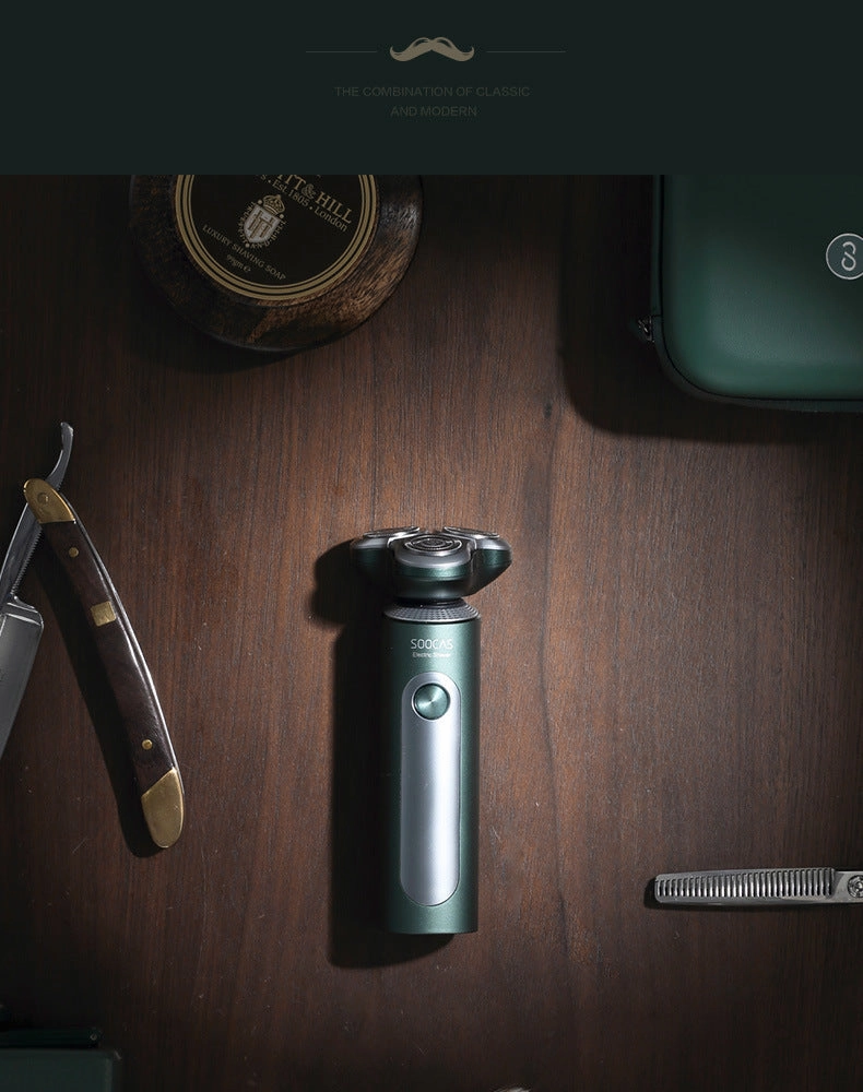 Rechargeable Electric Waterproof Shaver