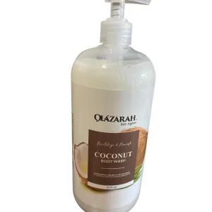 Revitalizing Coconut Body Wash with Nourishing Coconut Oil and Coconut Milk Extract for Revitalization and Silky Skin, 32 Fl. oz.