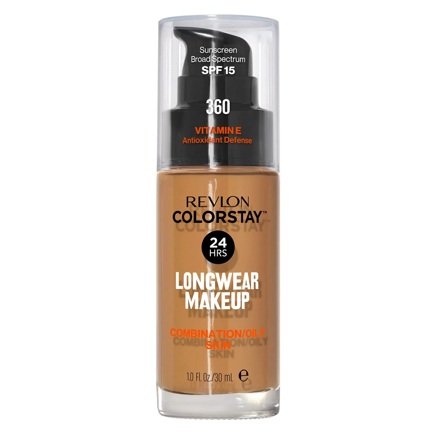 Revlon Colorstay SPF 15 Makeup Foundation for Combination/Oily Skin, Golden Caramel, 1 Fl Oz