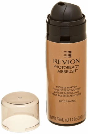 REVLON Photoready Airbrush Mousse Makeup, Caramel, 1.4 Ounce