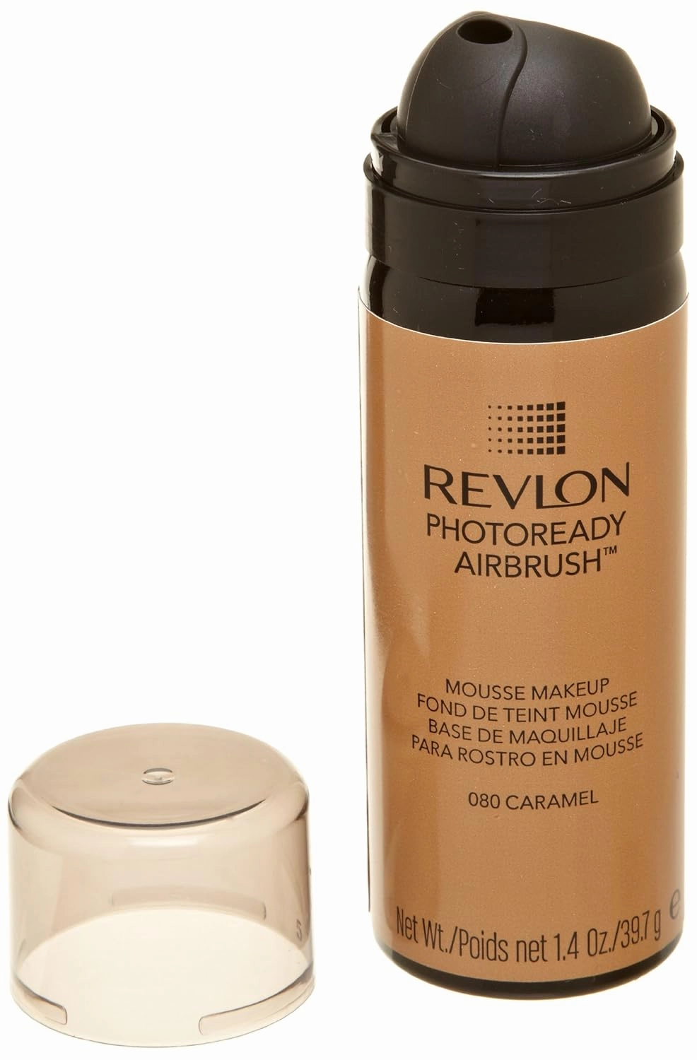 REVLON Photoready Airbrush Mousse Makeup, Caramel, 1.4 Ounce