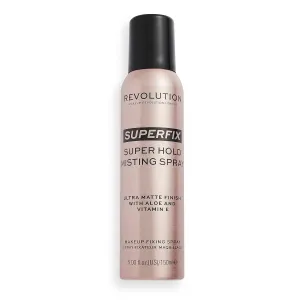 Revolution Beauty, Superfix Misting Makeup Setting Spray, Ultra Matte & Shine Free Finish, Long Lasting Wear, Infused with Vitamin E, 5 Fl. Oz.