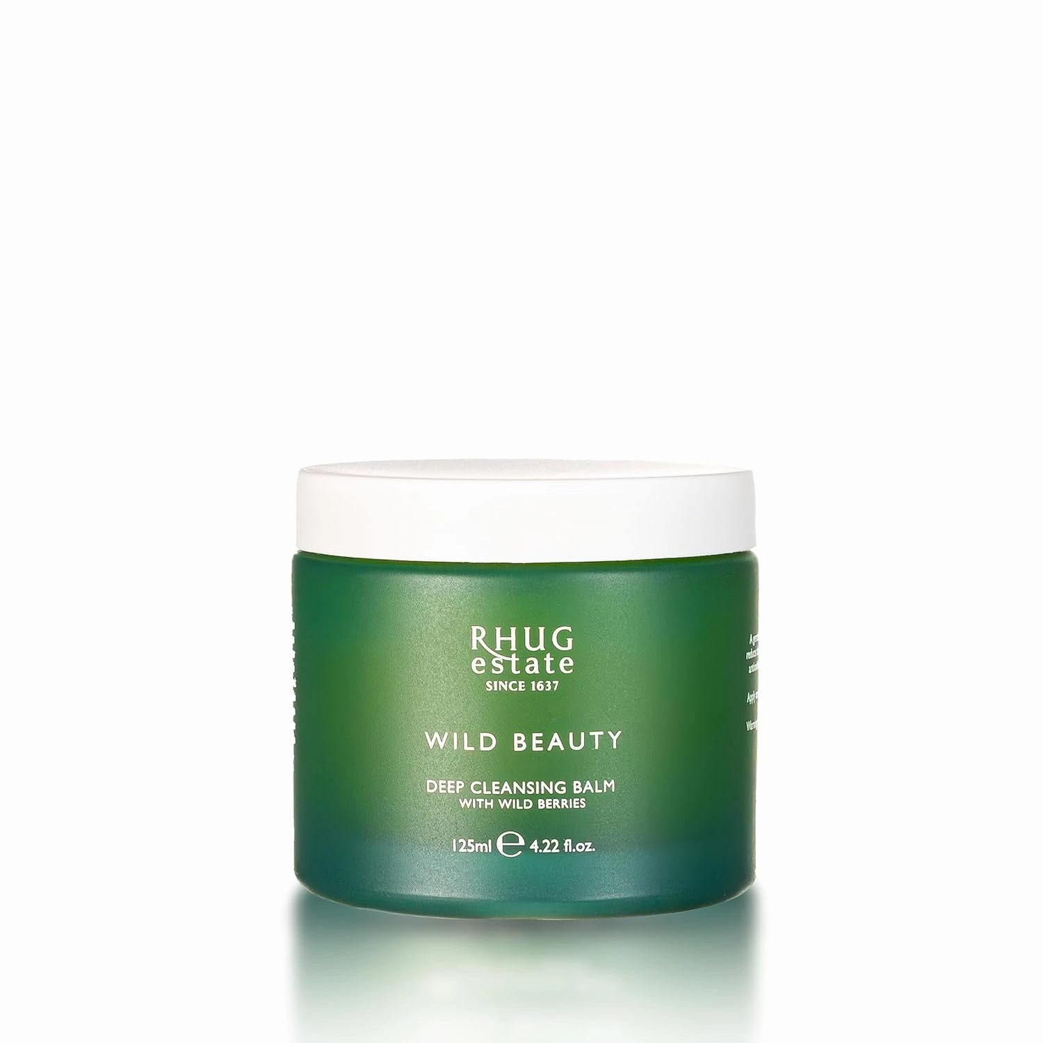 RHUG Estate WILD BEAUTY – Deep Cleansing Balm with Wild Berries | Nourishing Face Cleanser | 125ml | Made in the UK