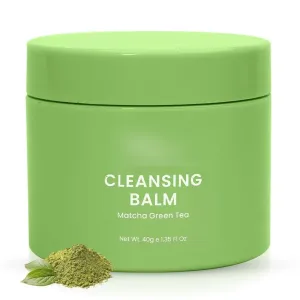 Rhythm Matcha Green Tea Cleansing Balm, Makeup Remover, All Skin Types, 40g