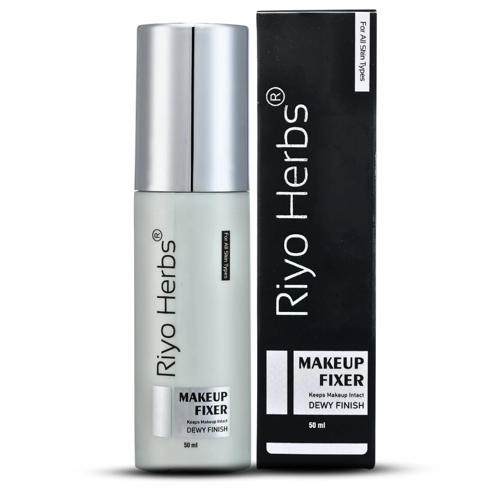 Ri..yo Herbs Dewy Makeup Fixer Spray | With Vitamin E & Hyaluronic Acid | Hydrating Setting Spray for All Skin Types | 50ml