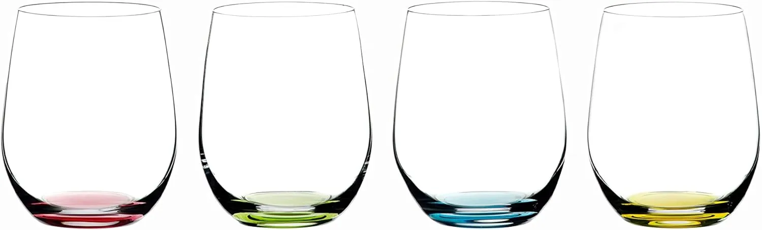 Riedel The O Wine Tumbler Happy, Set of 4