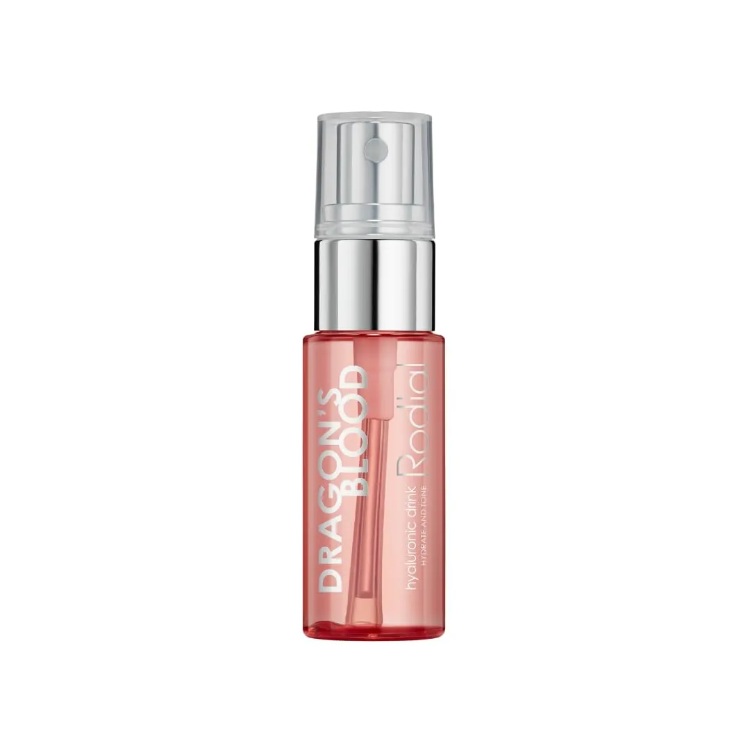 Rodial Dragons Blood Hyaluronic Drink 1.0 fl. oz. - Hydrating Makeup Primer, Dewy Setting Spray, Tonic and Nourishing Face Serum to Soothe and Replenish the Skin