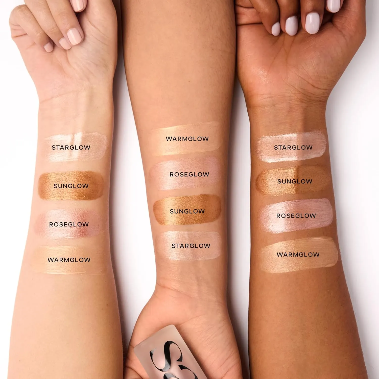Saie Glowy Super Gel Lightweight Illuminator - Luminizer and Makeup Primer for Glowing Skin - Enriched with Vitamin C   Hydrating Squalane Oil - Sunglow (1 oz)
