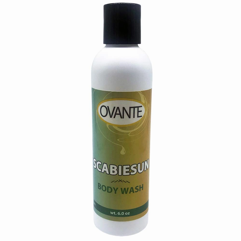 Scabiesun Body Washing Soap for Itchy Skin Relieve With Sulfur and Tea Tree Oil, Effective at Cleansing, Soothing and Nourishing Dry, Flaky, Chapped, Itching Skin - 6.0 oz