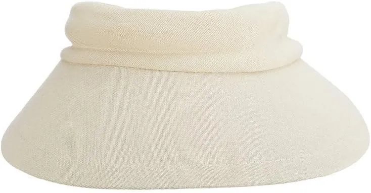 Scala Women's Visor Hat With Big Brim