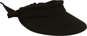 Scala Women's Visor Hat With Big Brim