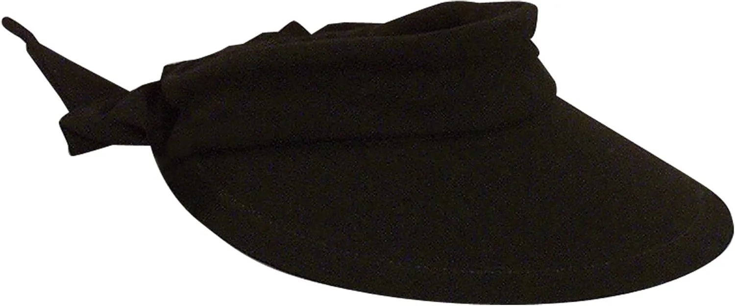 Scala Women's Visor Hat With Big Brim