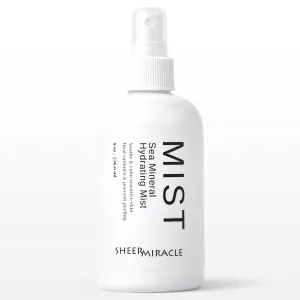 Sea Mineral Hydrating Mist 8 oz | Vegan | Organic | Helps Heal Sunburn Without Peeling | All Natural Moisturizing Mist w/Aloe Vera, Seaweed Extract and Essential Oils |