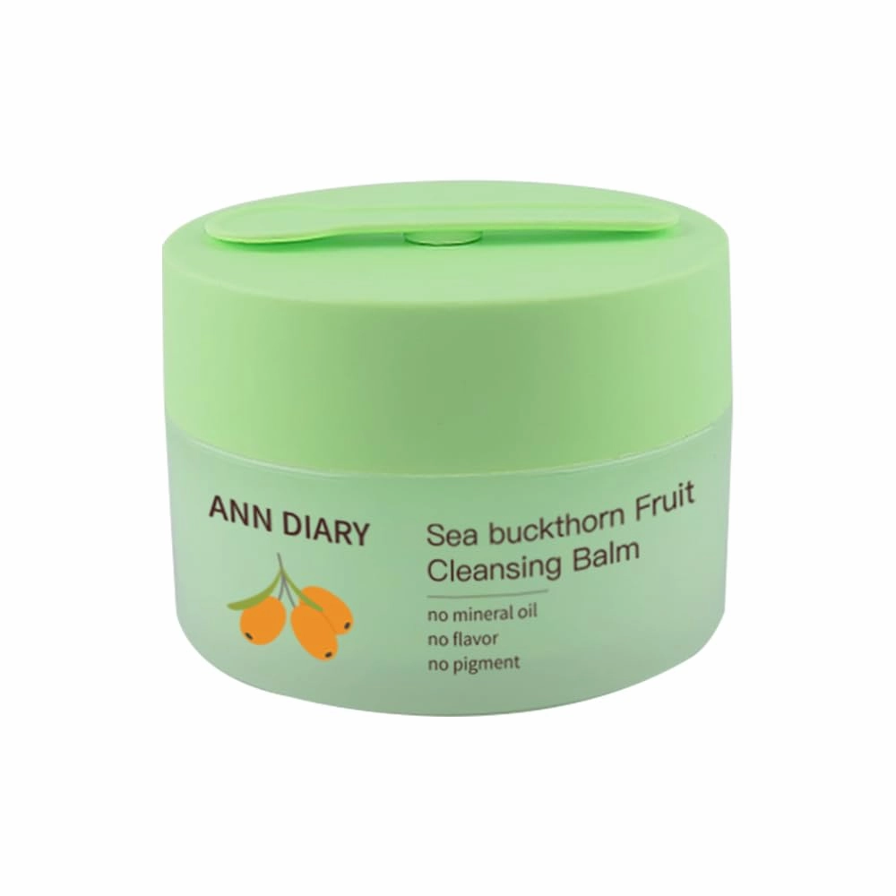 Sea Buckthorn Fruit cleansing Balm,makeup remover,cleansing balm/Oil,Gentle Exfoliating Double cleanser,Facial cleanser for All Skin Types(3.52oz/100g)