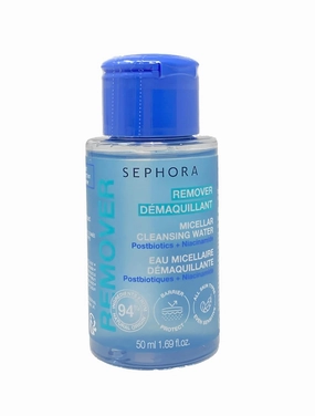 SEPHORA COLLECTION Micellar Cleansing Water With Postbiotics   Niacinamide (50 ml/1.69 Fl Oz)