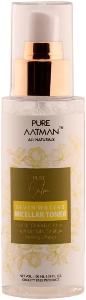 Seven Waters Micellar Toner | 100 ml Cleansing Water | Cleansing & Brightening