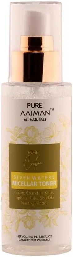 Seven Waters Micellar Toner | 100 ml Cleansing Water | Cleansing & Brightening
