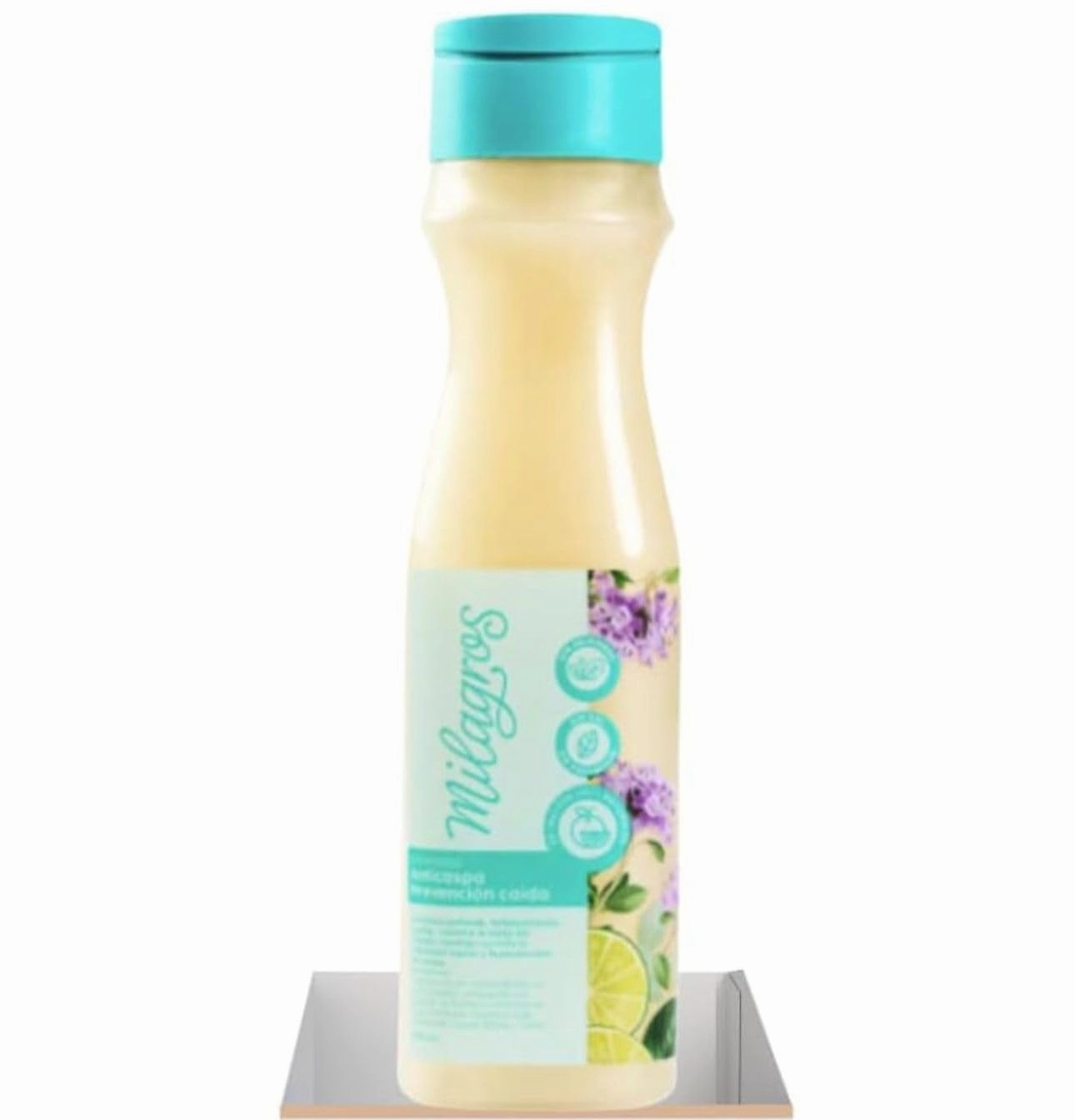 Shampoo Anticaspa Milagro 15.2 oz - Hair Care para cabellos Milagro - Antidandruff, Antigrasa Crecimiento Capilar with rosemary extract, aloe vera, lemon, eucalyptus