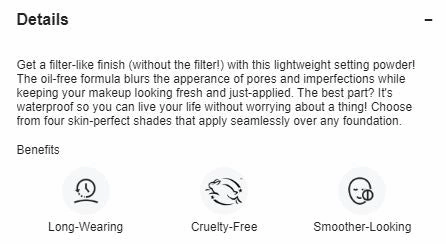 SHEGLAM Light Through Oil Control Powder