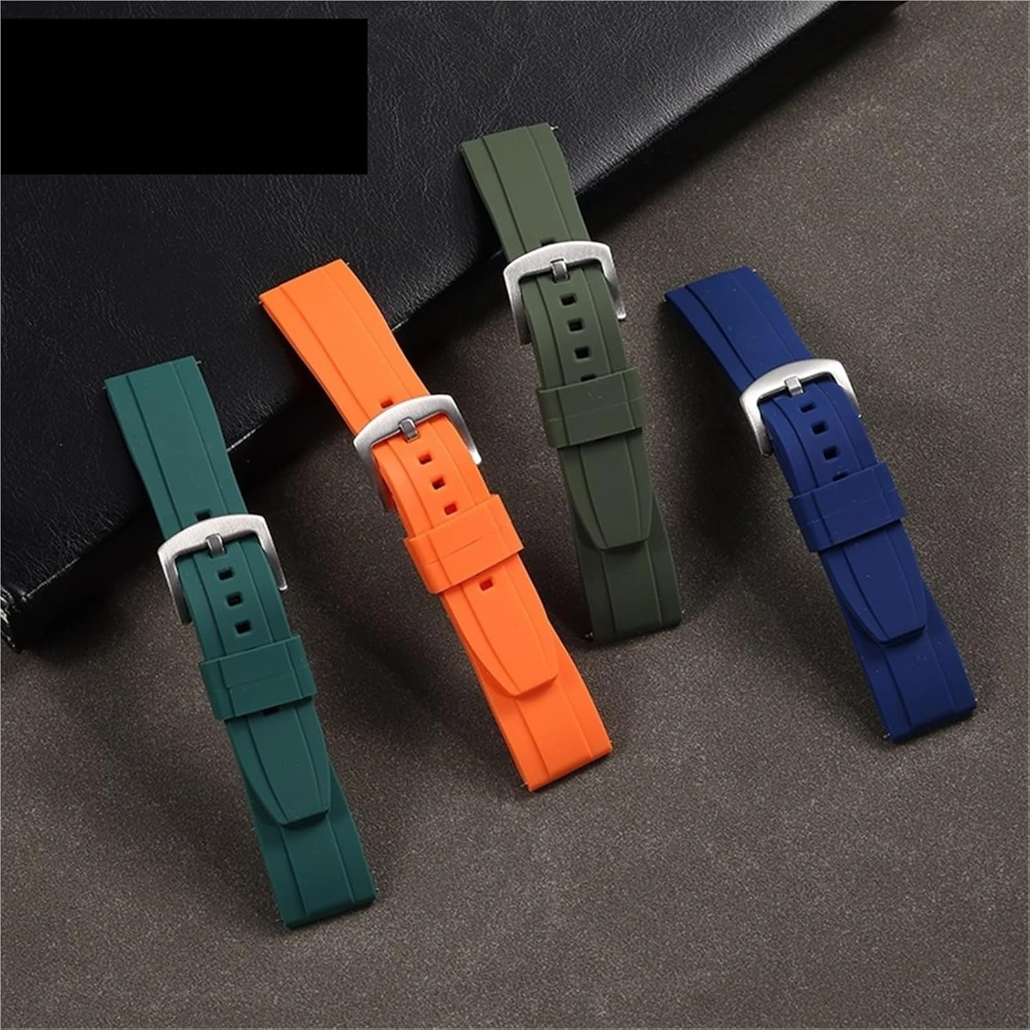 Silicone Sports Watch Strap 20mm 22mm Men Women Universal Replacement Watchband