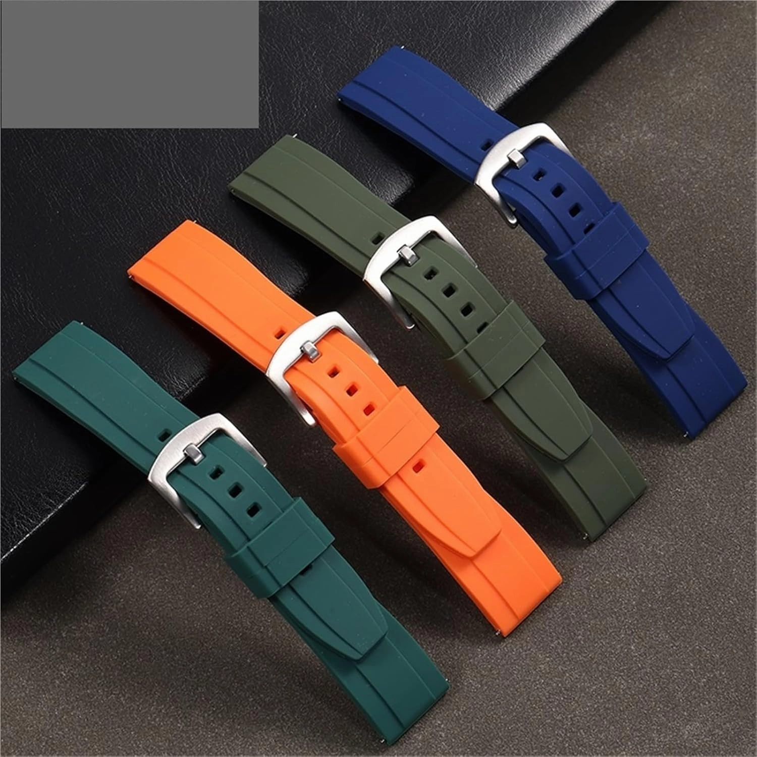 Silicone Sports Watch Strap 20mm 22mm Men Women Universal Replacement Watchband