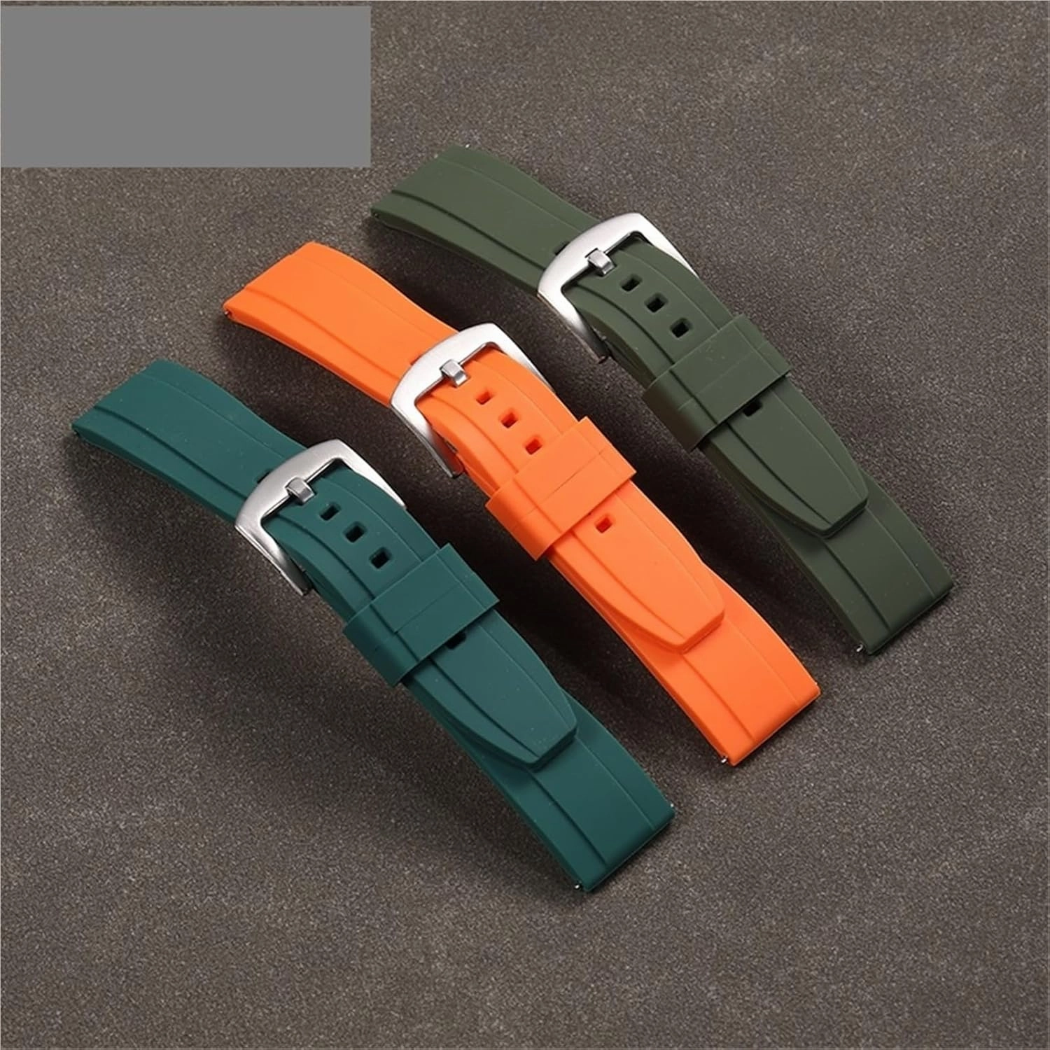 Silicone Sports Watch Strap 20mm 22mm Men Women Universal Replacement Watchband