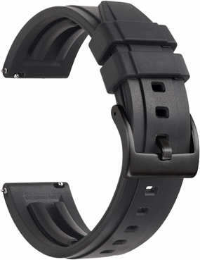 Silicone Watch Strap Quick Release Soft Rubber Replacement BandsMen Women Universal Wristband