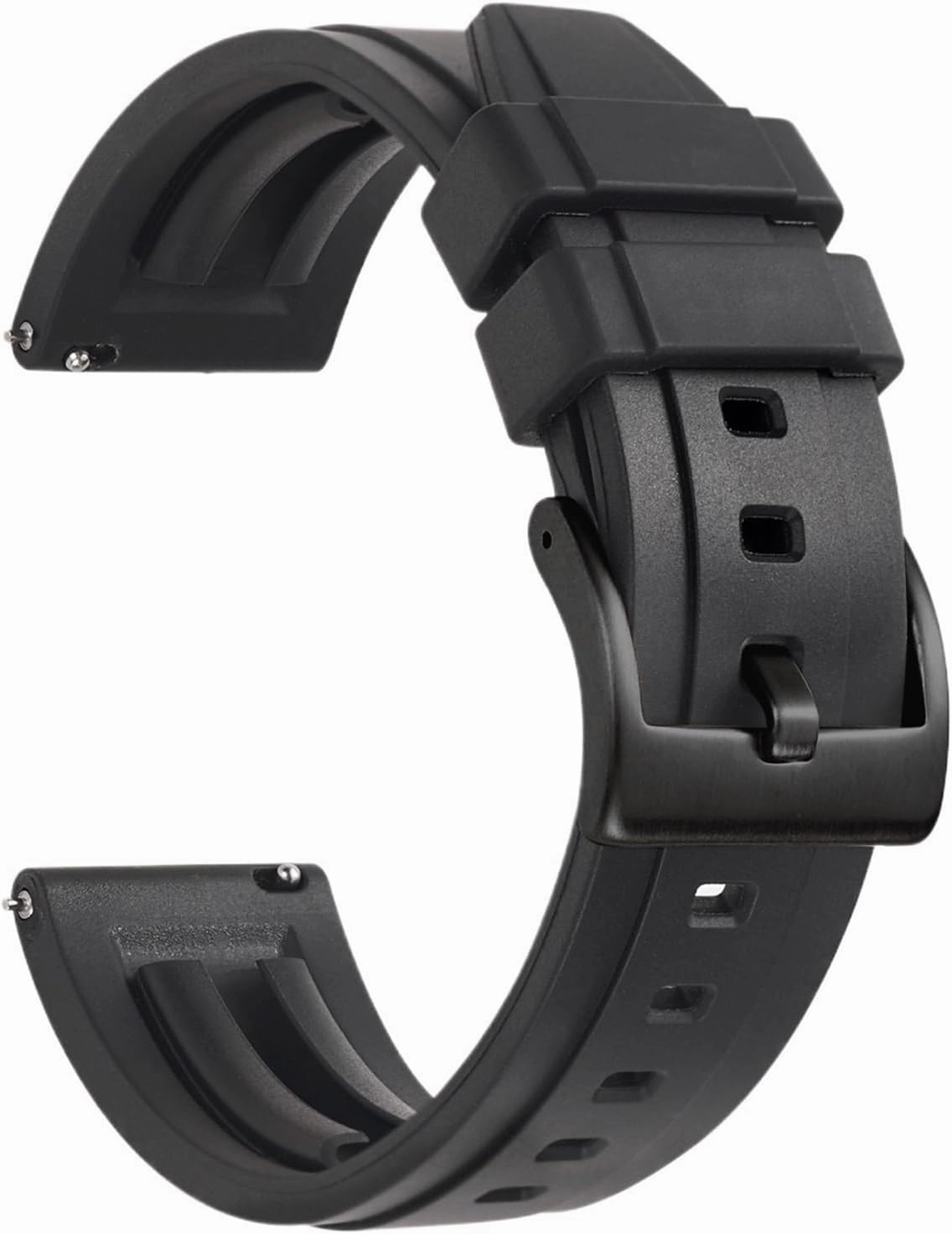 Silicone Watch Strap Quick Release Soft Rubber Replacement BandsMen Women Universal Wristband