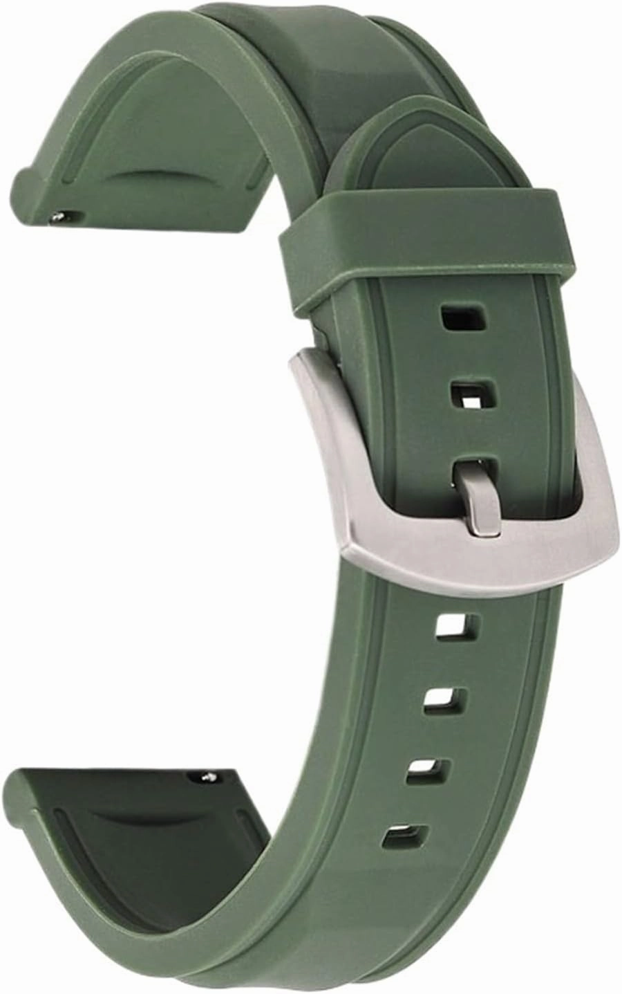 Silicone Watch Straps Quick Release Replacement Band 18mm 20mm 22mm 24mm Men Women Universal