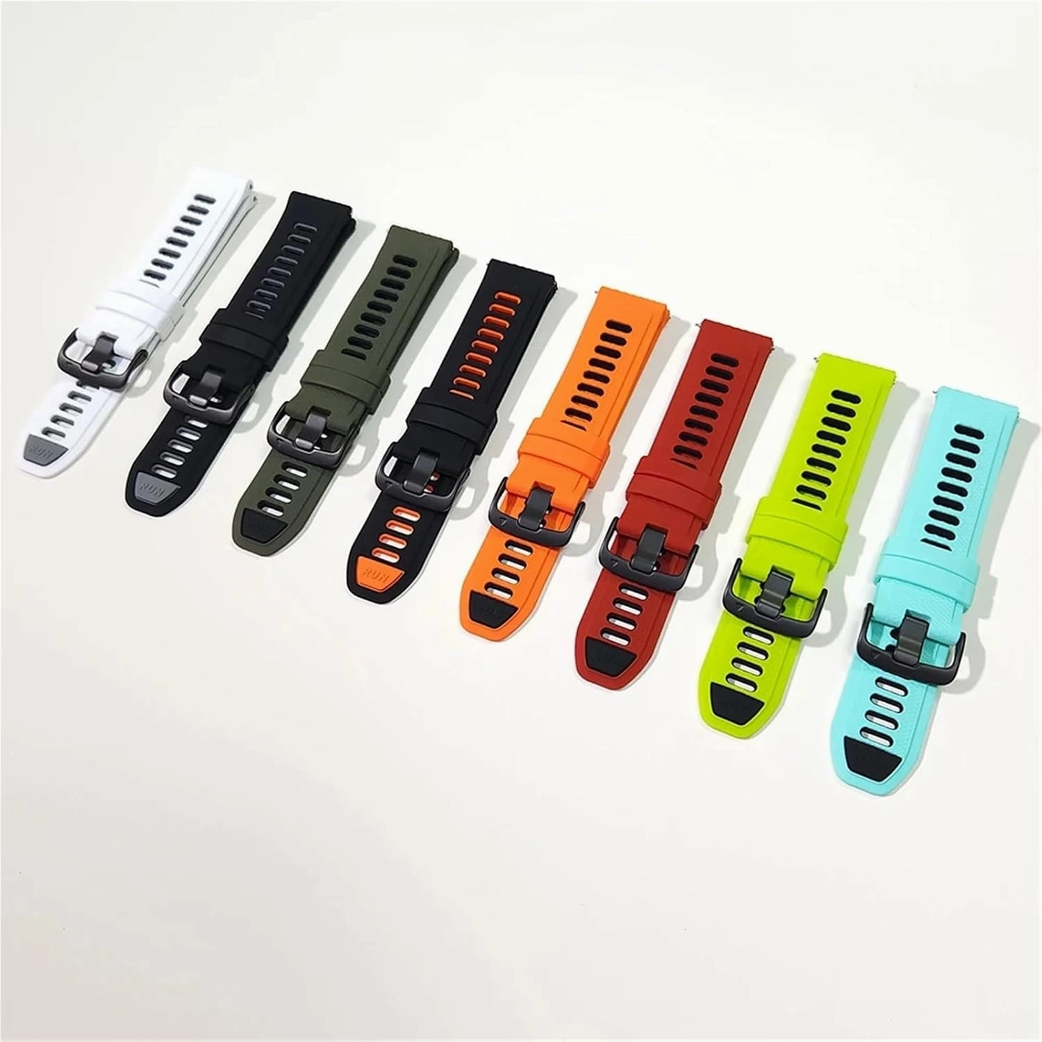 Silicone Watch Straps Quick Release Replacement Band 22mm Sports Watch Strap Men Women Universal