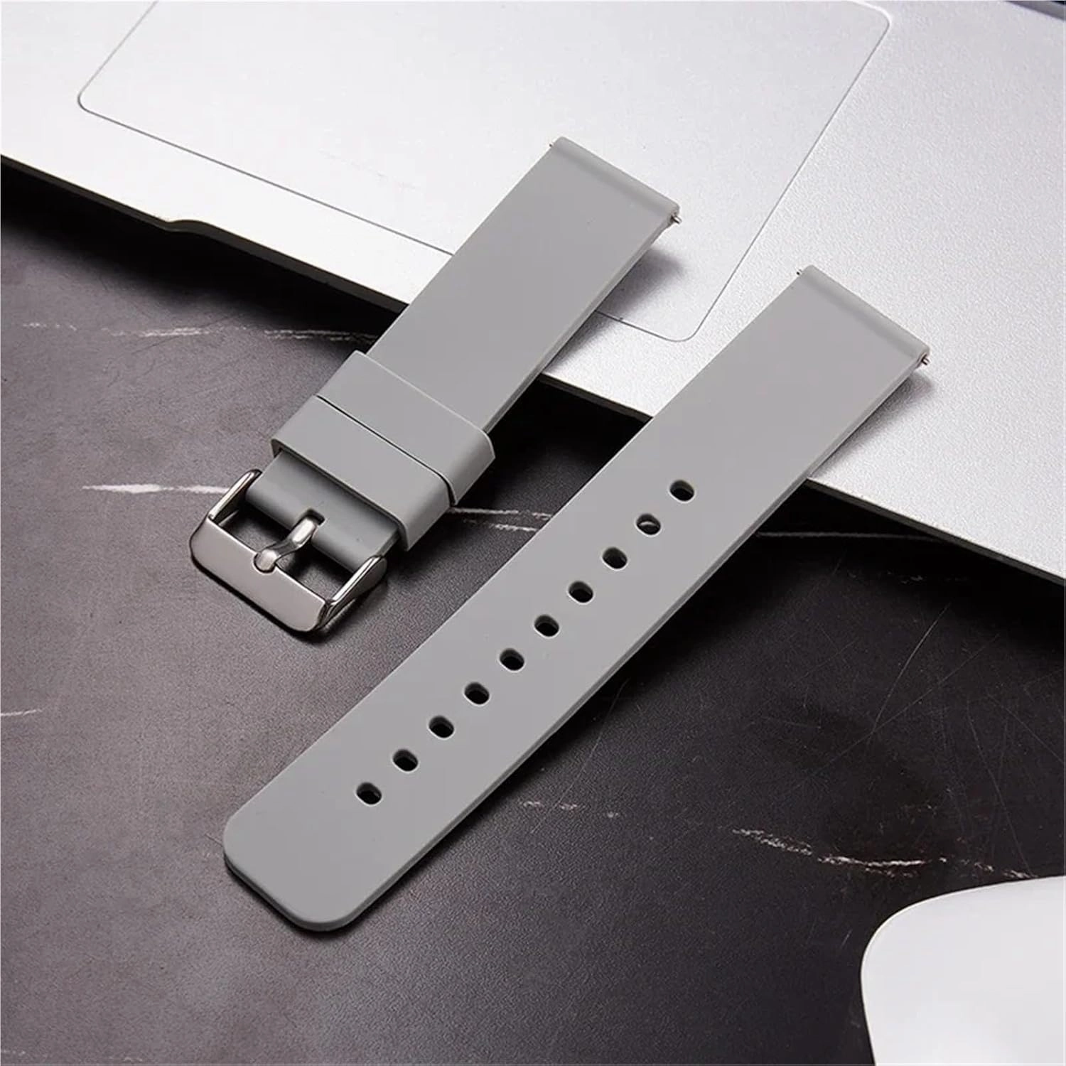 Silicone Watch Straps Quick Release Replacement Band Sports Watch Strap Men Women Universal Rubber Wrist