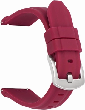 Silicone Watch Straps Quick Release Replacement Bands Men Women Universal Wristband