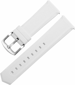 Silicone Watch Straps Quick Release Soft Rubber Replacement Bands 22mm Men Women Universal