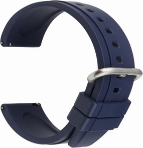 Silicone Watch Straps Quick Release Soft Rubber Replacement Bands For 20mm 22mm
