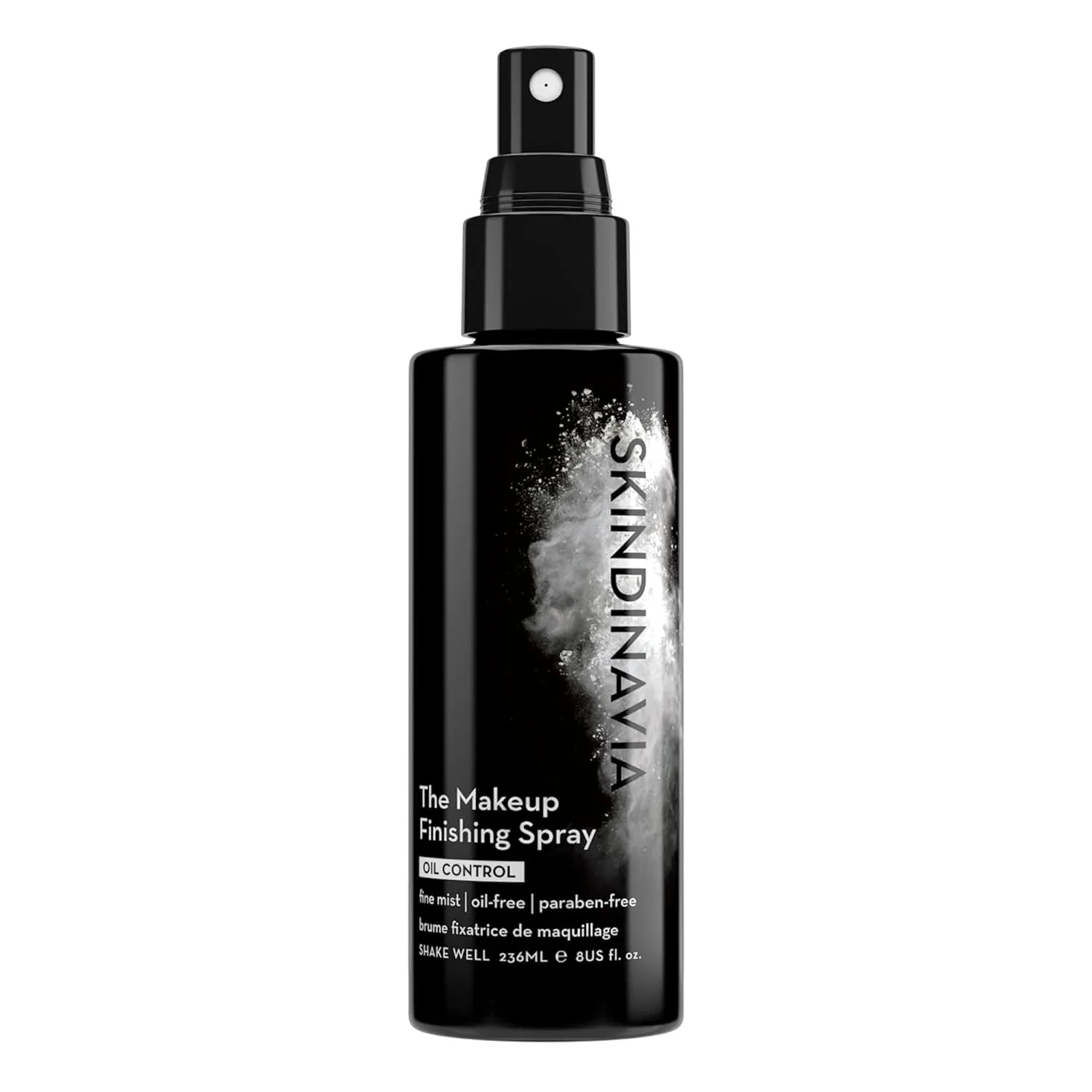 Skindinavia The Makeup Finishing Spray, Oil Control Makeup Setting Spray, All-Day Wear, Long-Lasting Up to 16  Hours, Heat-Resistant & Waterproof, Fine Mist, 8.0 Oz