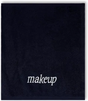 Soft Touch Black Make Up Towels for Face 6 Pack, Soft & Gentle Makeup Eraser Cloth Turkish Cotton Washcloth Face Make Up Remover, Reusable Quick Dry Face Towels for Cleansing - 13"x13"