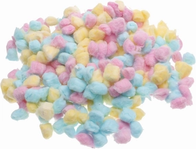 Soft Cotton Balls for Newborns 500g Pack Gentle Face Cleansing Makeup Removal Craft Use