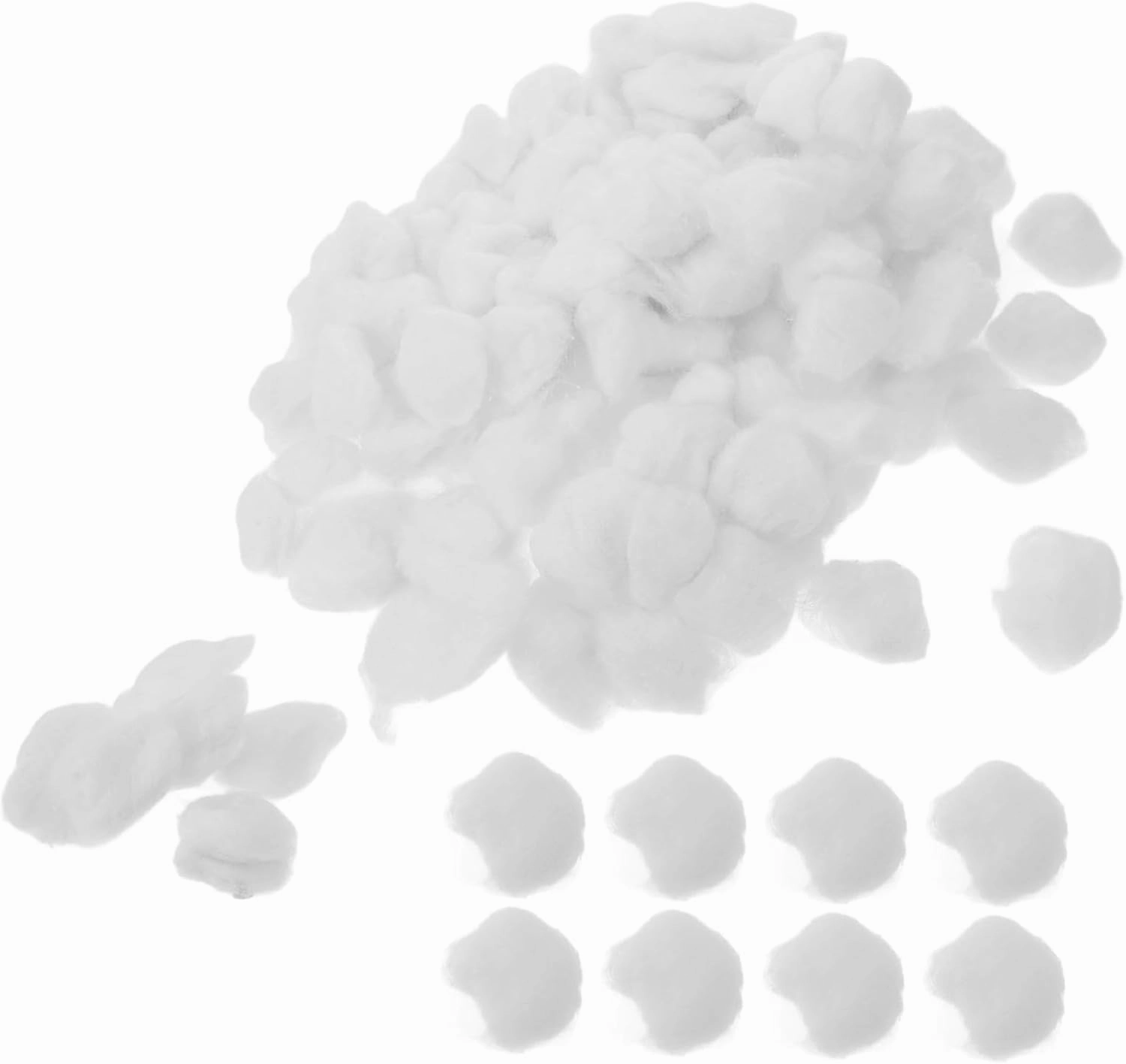 Soft Gentle Cotton Balls for Makeup Removal Sanitary Nail Cleaning Daily Use Travel Pack