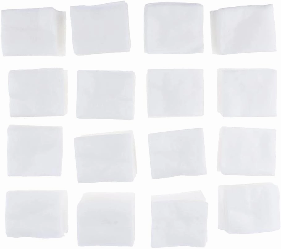 Soft Pure Cotton Makeup Facial Pads - Cleanse Oil & Dirt, 1600Pcs Nail Wipes for All Skin Types - Portable Disposable Towelettes