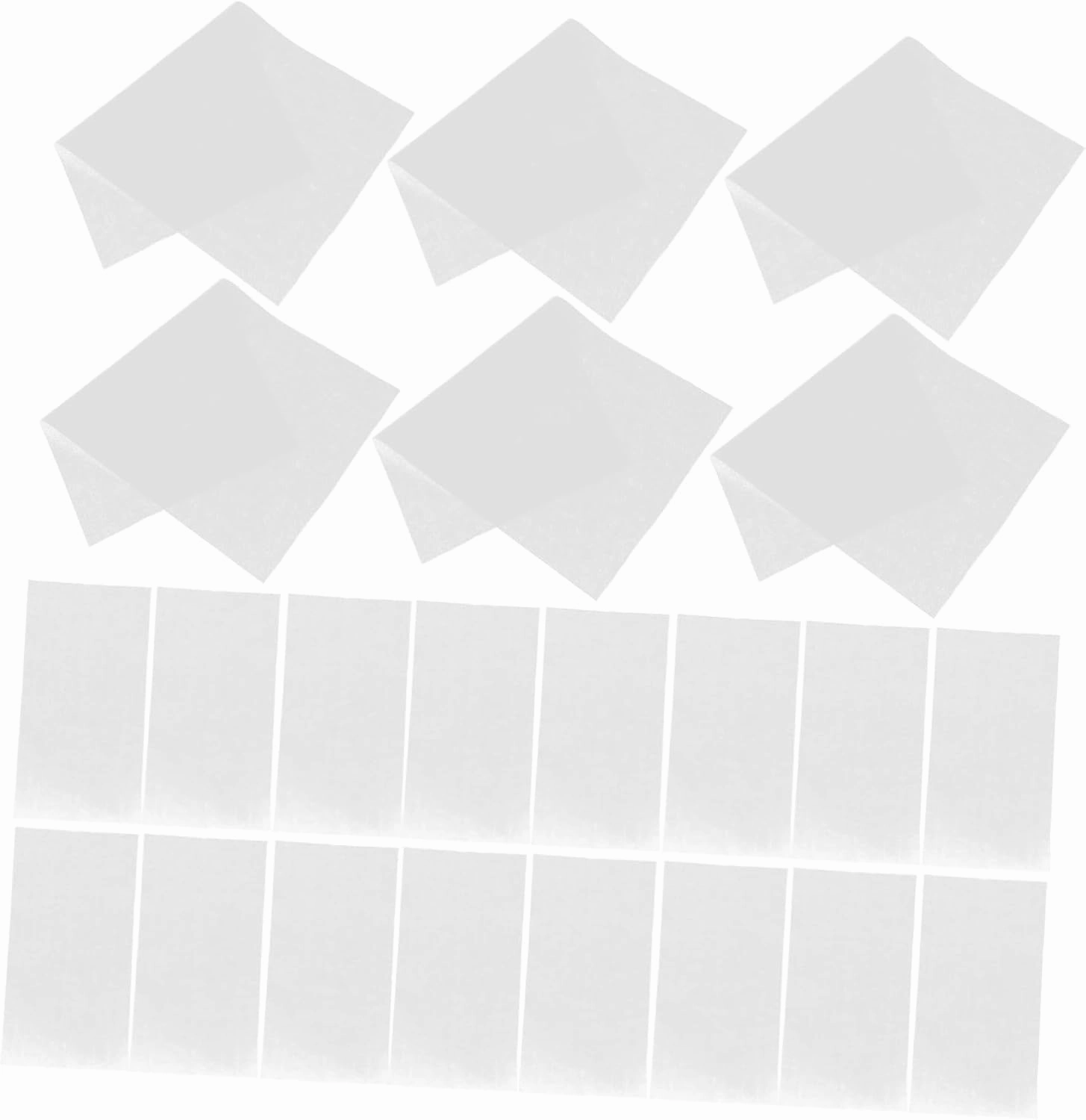 SOIMISS 50pcs Disposable Nail Care Towels Non Woven Washcloths for Manicure Pedicure High Absorbency Salon Towels for Spa Home Use for Beauty Treatments