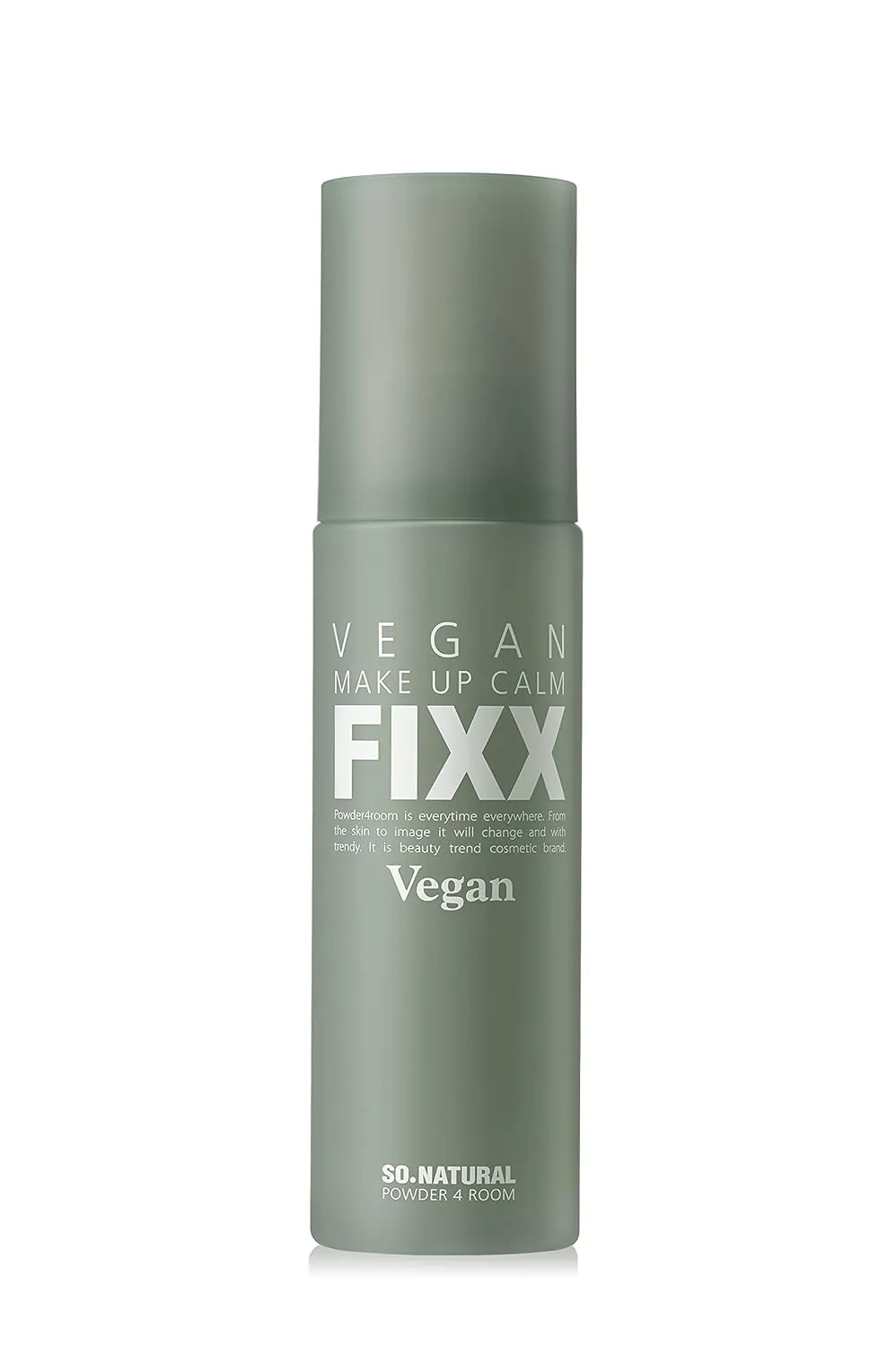 [So'natural Powder4room] Vegan Make Up Calm Fixx, 3.4 fl oz (100ml) | Vegan Setting Spray | Vegan Makeup Setting Spray for makeup